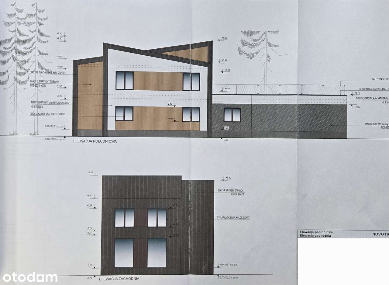 Działka z pozwoleniem na budowę (gotowy projekt domu) - Pełny obrazek: 5/5