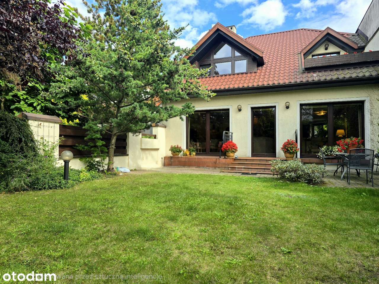 Solidny dom z uroczym ogrodem na Dąbrowie, ul. Słonecznikowa-18