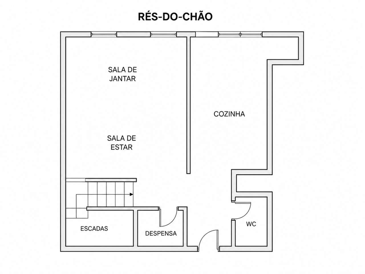 Apartamento T2 Duplex, em S. Vicente - Braga-38