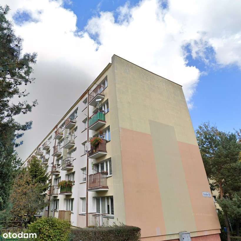 Mieszkanie o pow. 53m2, balkon, IV piętro, do remontu, os. Asnyka-8