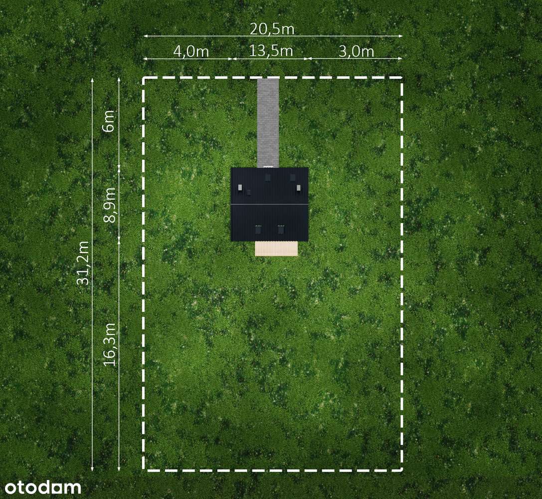 Dom parterowy 97 m² + Strych 60 m² | Działka 640 m² | Podleśne Zacisze - Pełny obrazek: 5/17