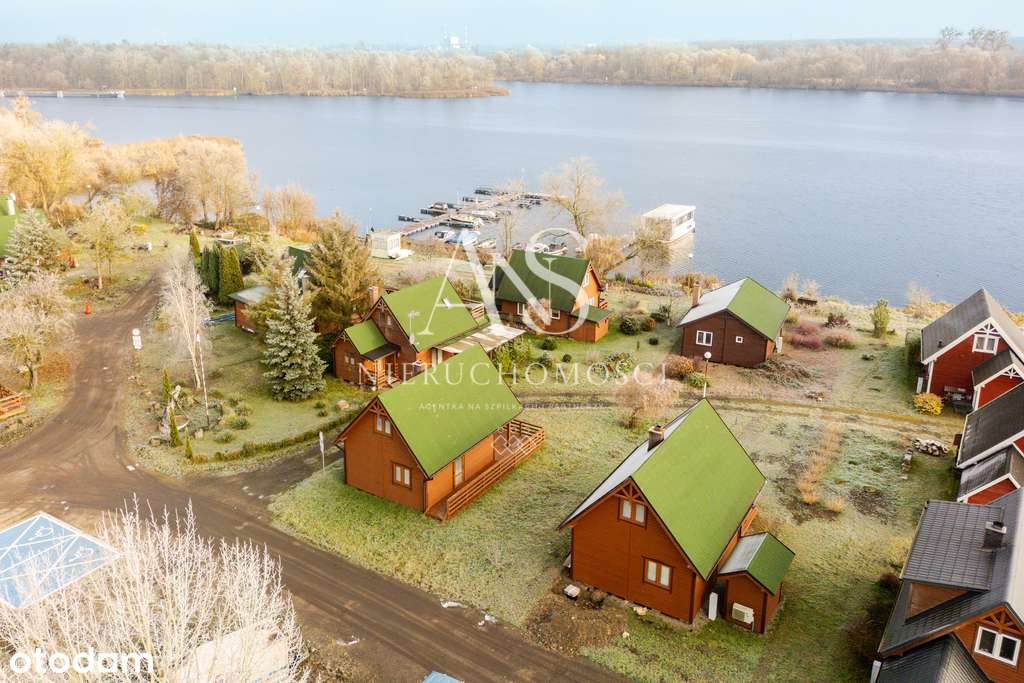 Domek całoroczny 73m² nad rzeką | Miejsce na łódkę - Pełny obrazek: 4/17