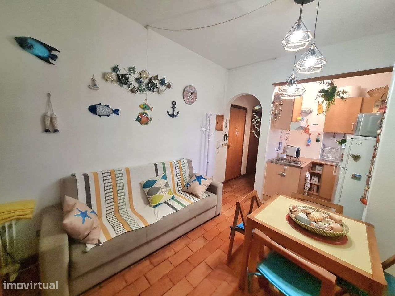 Apartamento T1 50 metros do areal da praia-11