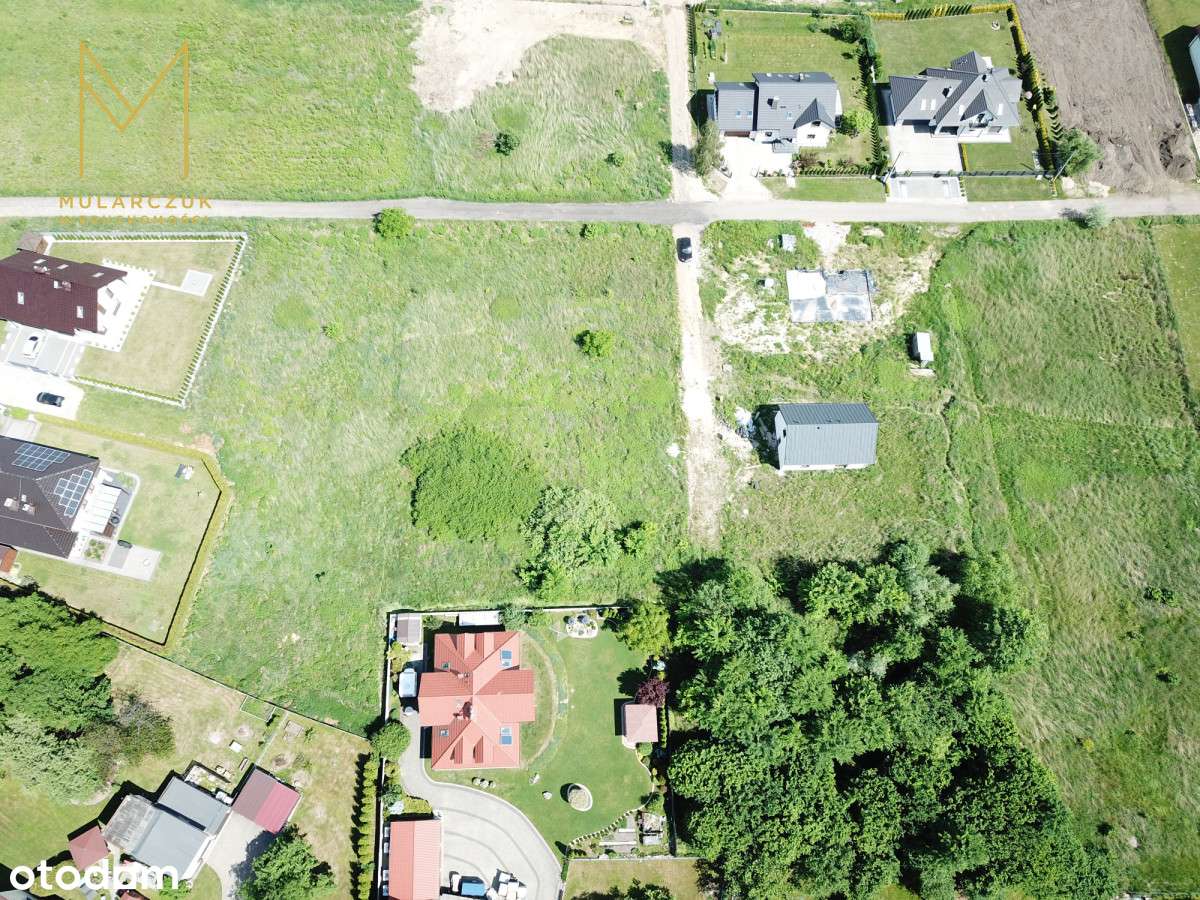 Działka budowlana z mediami 1000 m² Krasowy - Pełny obrazek: 4/7