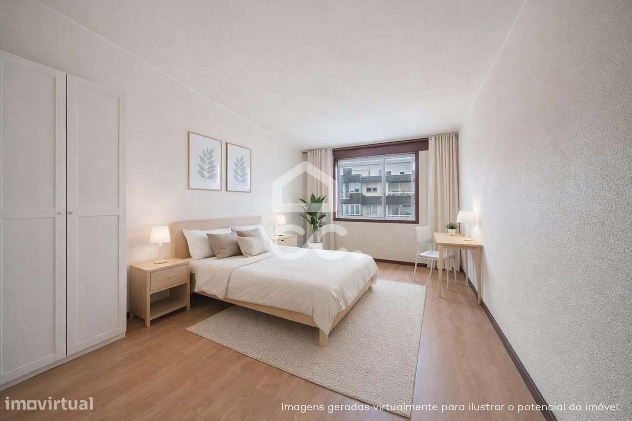 Apartamento T2 com garagem na Maia, junto ao Metro Parque Maia-10