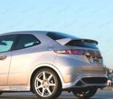 AILERON SPOILER TRASEIRO PARA HONDA CIVIC 8 HATCHBACK 08-12 LOOK R - 2