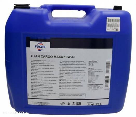 FUSH AGRIFARM CARGO MAXX 10W40 20L - 1