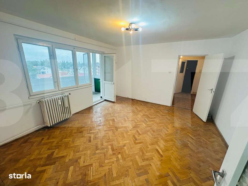 Apartament spatios, in bloc reabilitat, 2 camere, Zona Lebada, Arad - Imagine principală: 2/5