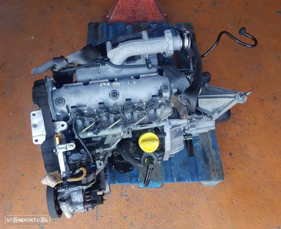 Motor Renault Laguna II/Scenic II 1.9 Dci Ref: F9Q754 - 1