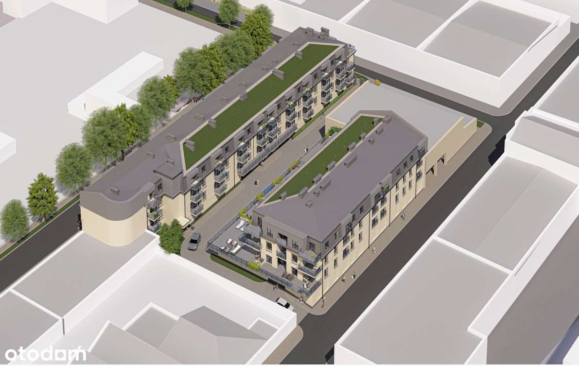 Działka w centrum Pabianic z rozpoczętą budową - Pełny obrazek: 4/6