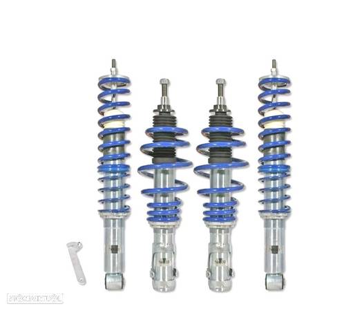 SUSPENSÃO REGULÁVEL COILOVER BLUE LINE PARA SEAT IBIZA CORDOBA 6K2 - 1