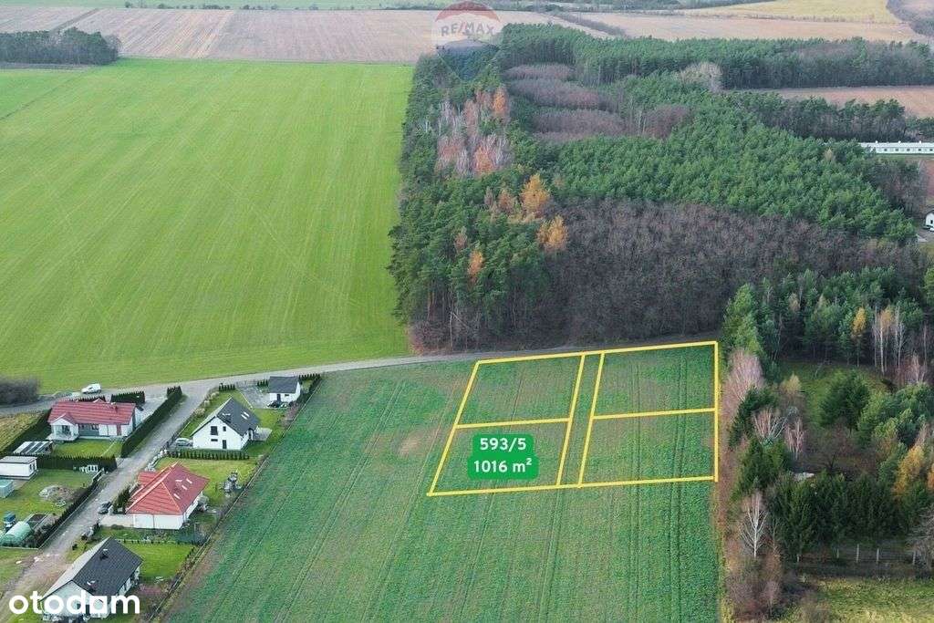 Widokowa parcela w pięknej wsi Mojęcice - Pełny obrazek: 5/20