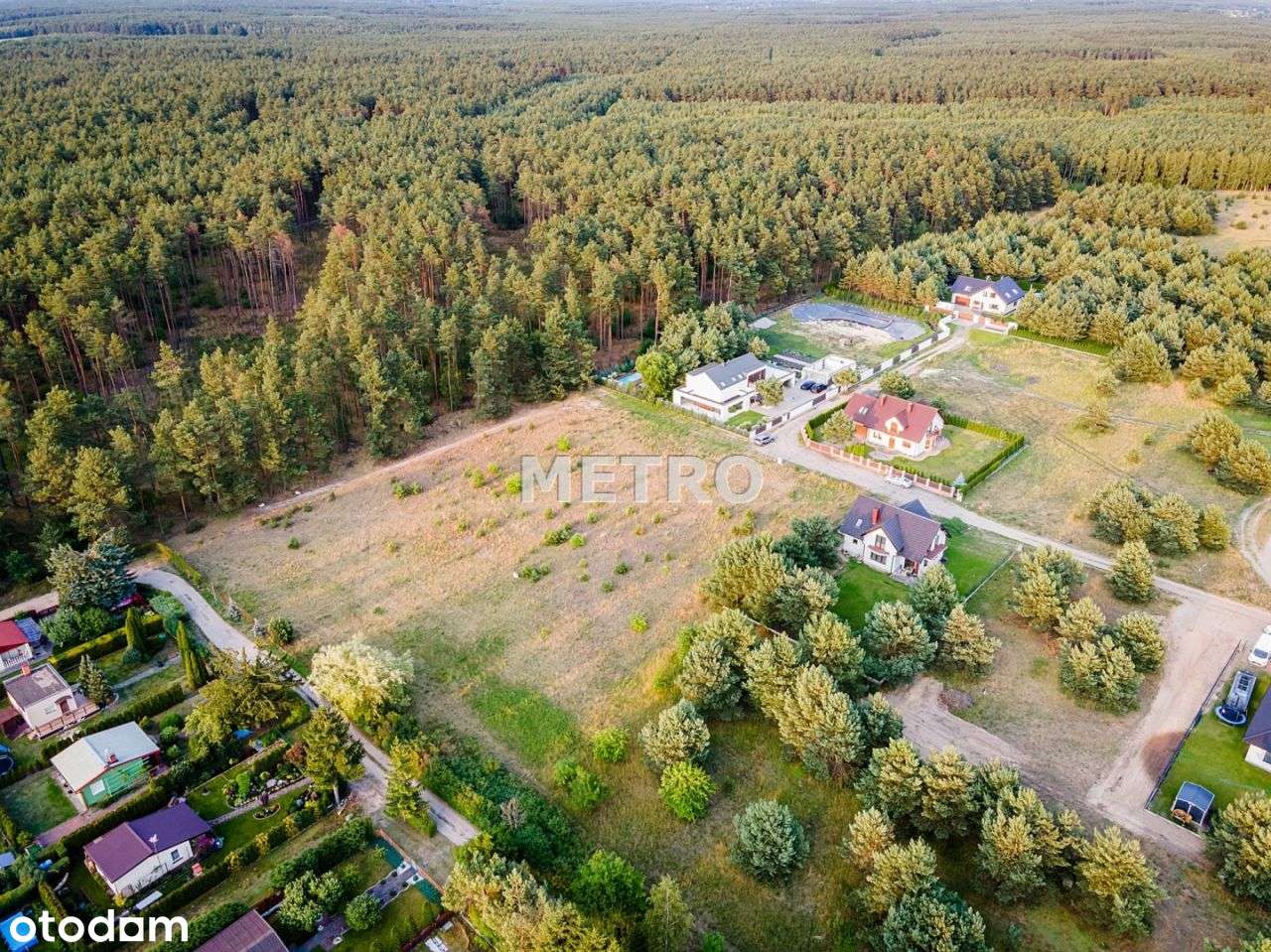 Żurczyn | działka ze ścianą lasu | media | plan - Pełny obrazek: 4/7