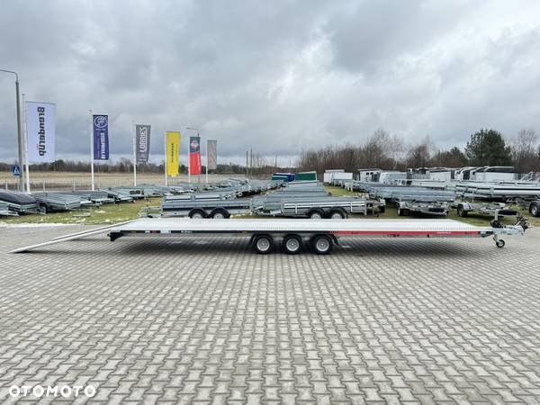 Lorries PL35-8521 laweta na dwa auta 3500kg wypełnienie podłogi ALU 3 osie - 30