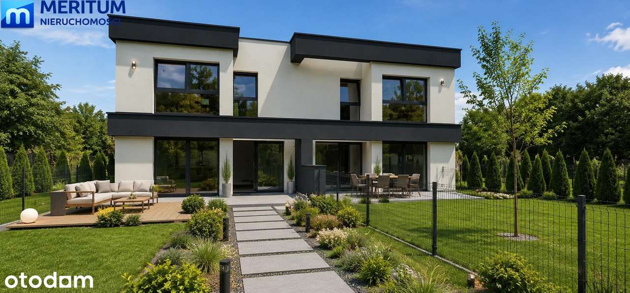 Nowy Dom, 1/2 Bliźniaka ok.114m2.Nowoczesna Bryła
