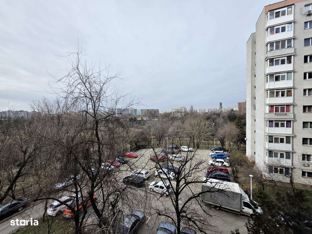 Vedere panoramică în Parcul Morarilor | Garsonieră de Vânzare | Conf 2-7