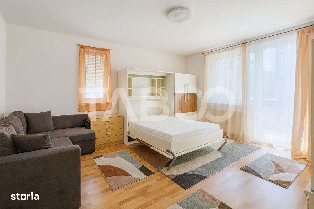 Garsoniera decomandata de vanzare cu lift si pivnita Colinei Sibiu - Imagine principală: 5/15