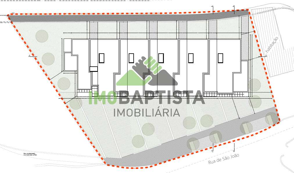 Terreno c/ projeto aprovado para 6 moradias em Canedo - Grande imagem: 2/22