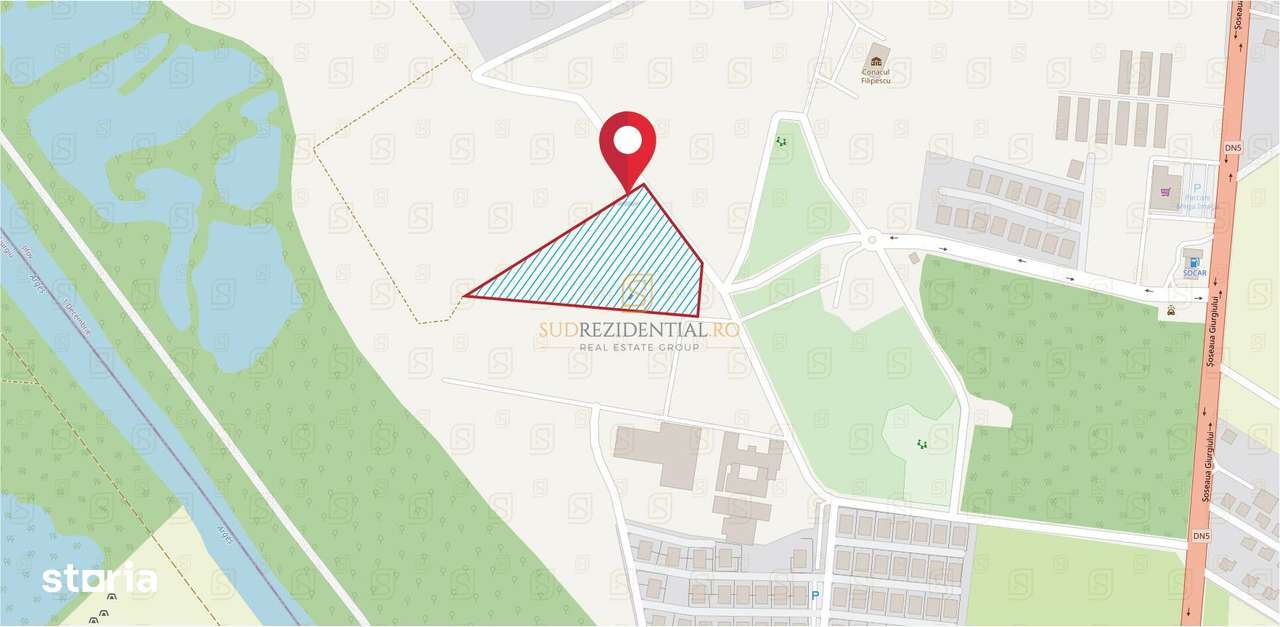 Teren 19.470 mp, investitie ideala, Green City -1 Decembrie, Ilfov - Imagine principală: 4/18