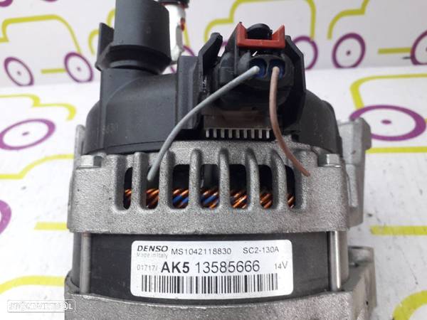 Alternador Opel Corsa E 1.4 i 90Cv de 2016 - Ref: AK513585666 - NO50162 - 3