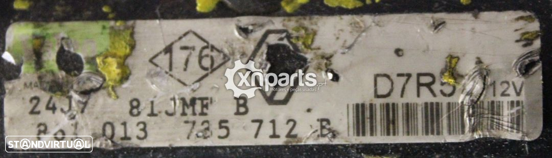 Motor de arranque RENAULT 11 (B/C37_) 1.1 (B/C371) | 03.83 - 06.86 Usado REF. D7... - 2