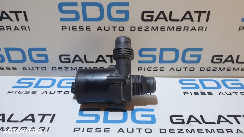 Pompa Secundara Auxiliara Recirculare Apa BMW Seria 6 E63 E64 635 3.0 D 2005 - 2007 Cod 64216917700 6917700 - 1