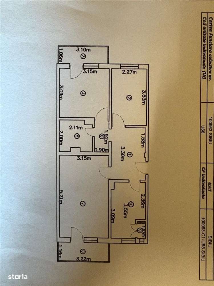 Ap 3 camere, 2 balcoane, etaj 2, decomandat, mobilat si utilat - Imagine principală: 4/12