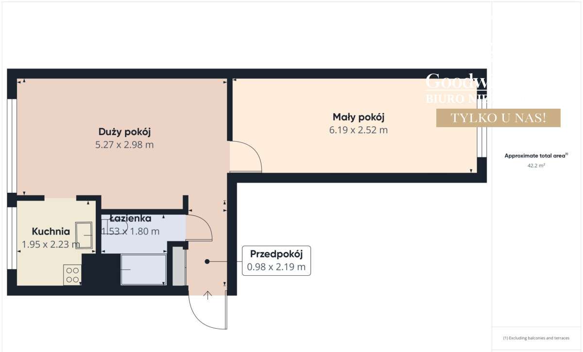 Mieszkanie 2 pokojowe blisko plaży-2