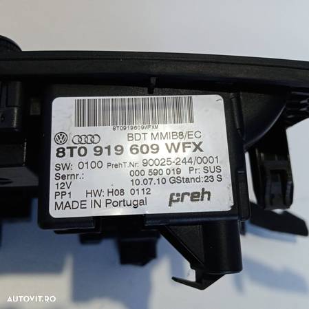 Comanda Navigatie MMI 3G Audi A4 B8 2007 - 2015| 8to 919 609 wfx - 5