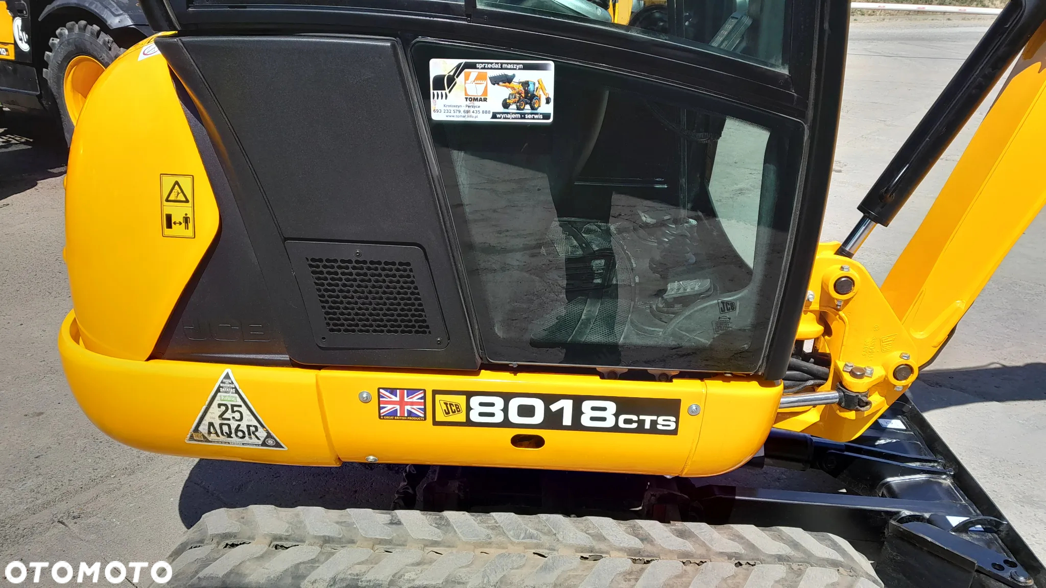 JCB 8018  2017r - 9