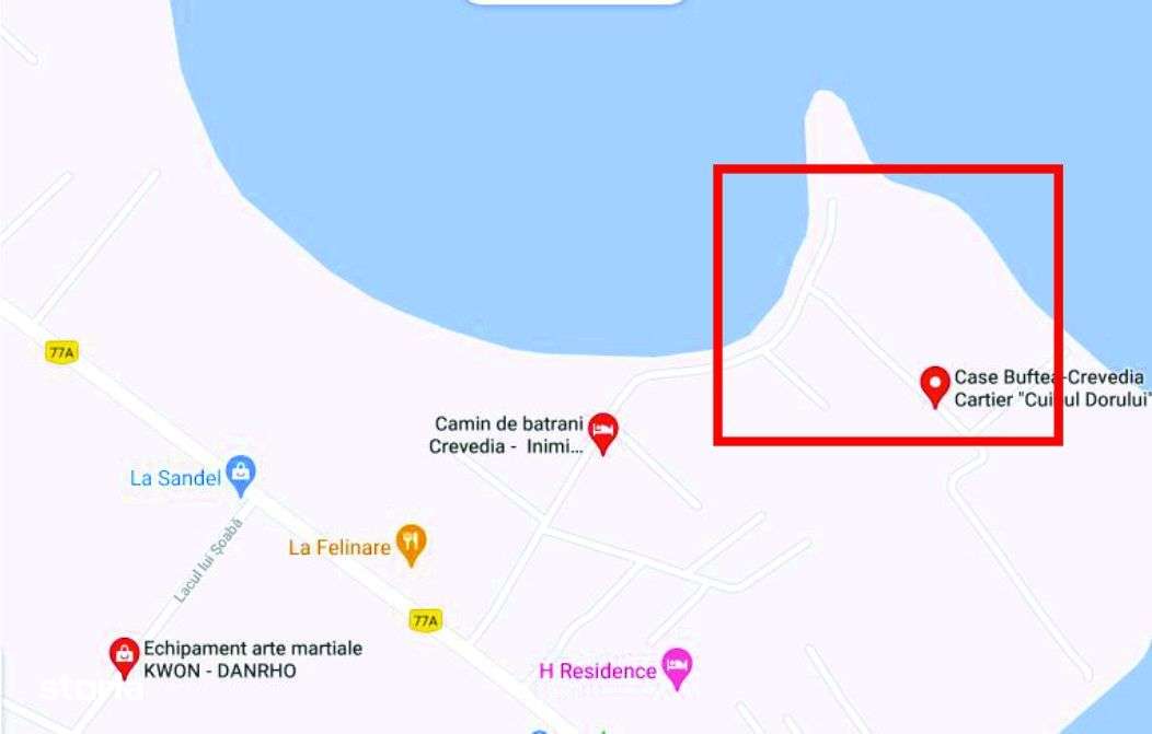 TEREN LA LAC - direct de la proprietar - 2700 mp - SAMURCAȘI- CREVEDIA-3