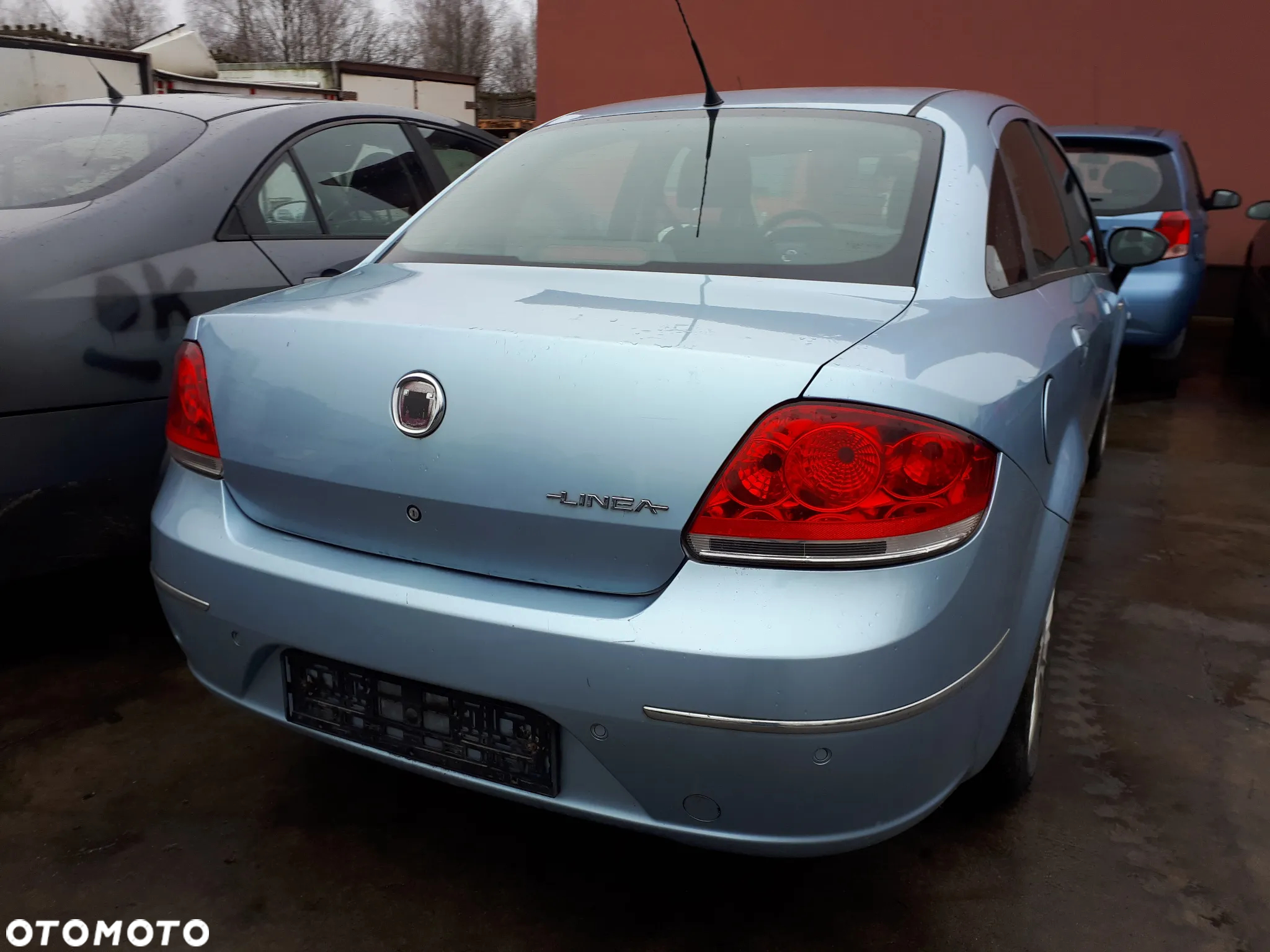 FIAT LINEA 07-12 ZDERZAK TYŁ TYLNY 484/B - 3