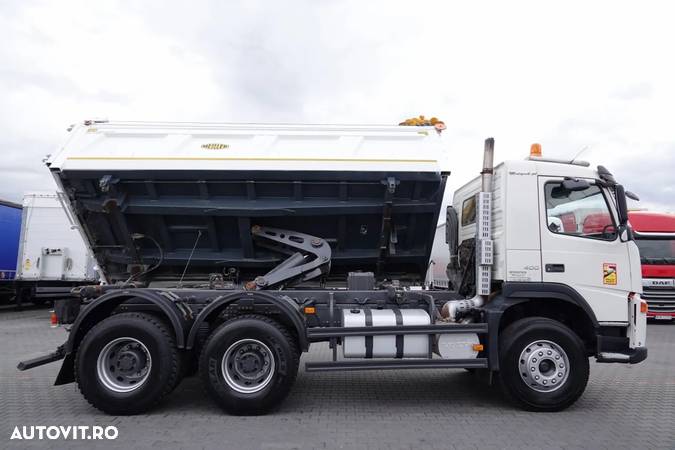 Volvo FM 400 / 6x4 / BASCULANTE MEILLER KIPPER / HIDROBOARD / MANUAL - 9