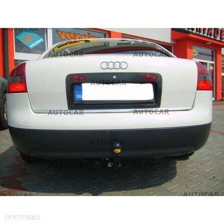 Carlig de remorcare pentru Audi A 6 - 4 usi, Avant, Quattro, (4B,C5) - sistem semidemontabil - cu suruburi - din 1997/04  - 2004 - 9