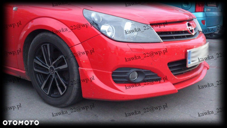 OPEL ASTRA H GTC 3D DOKŁADKA ZDERZAKA PODKŁAD! - 5