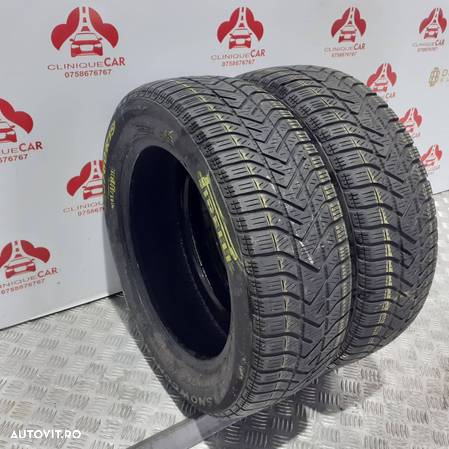 Anvelope Second-Hand de Iarnă 185/60/R15 PIRELLI, cu un grad de uzură foarte scăzut la un preț - 3