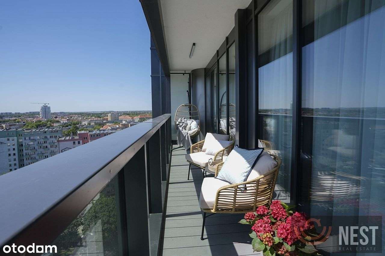 NA SPRZEDAŻ-Apartament,2 pokoje z panoramą miasta-13 piętro HanzaTower-7