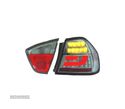 FAROLINS TRASEIROS CELIS LED PARA BMW E90 05-08 CROMADO ESCURECIDO - 2