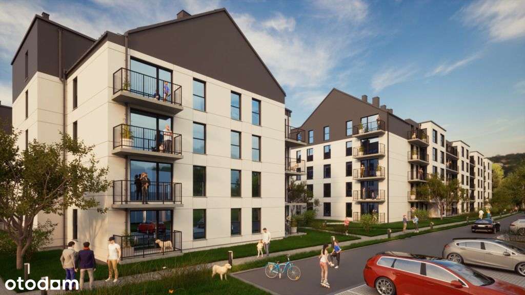 3-Pokojowe Mieszkanie-Nowa Inwestycja-Osiedle Lema - Pełny obrazek: 2/7