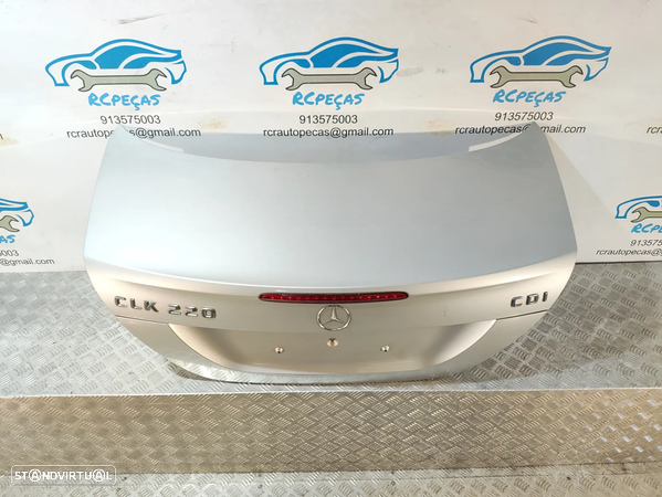 PORTA TAMPA MALA MERCEDES BENZ CLASS CLK W209 A2097500275 FECHO PUXADOR LUZ 3º STOP - 5