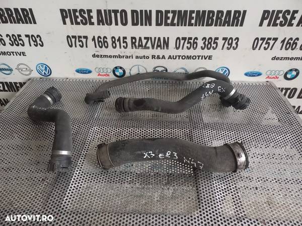 Furtun Conducta Apa Antigel Intercooler Turbo Turbina Bmw X3 E83 2.0 Diesel N47 177 Cai - Dezmembrari Arad - 4