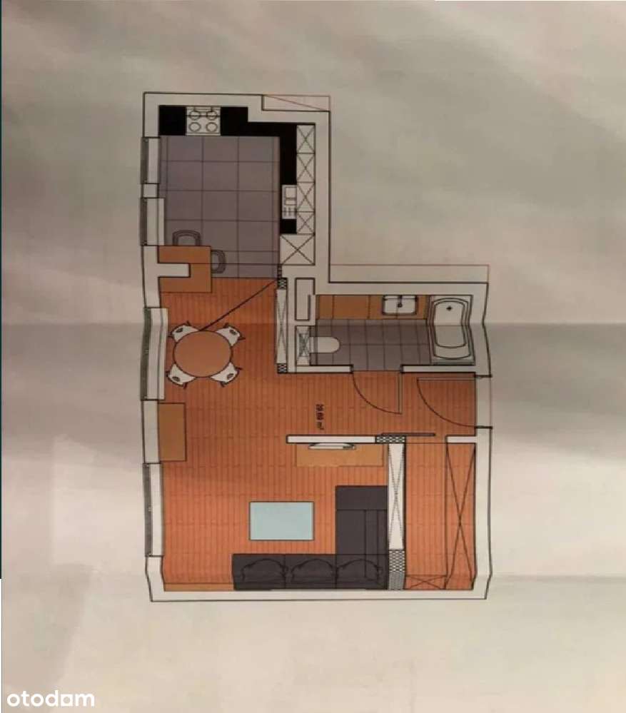 2-pokoje, 44 mkw Os. Zielona Italia-6