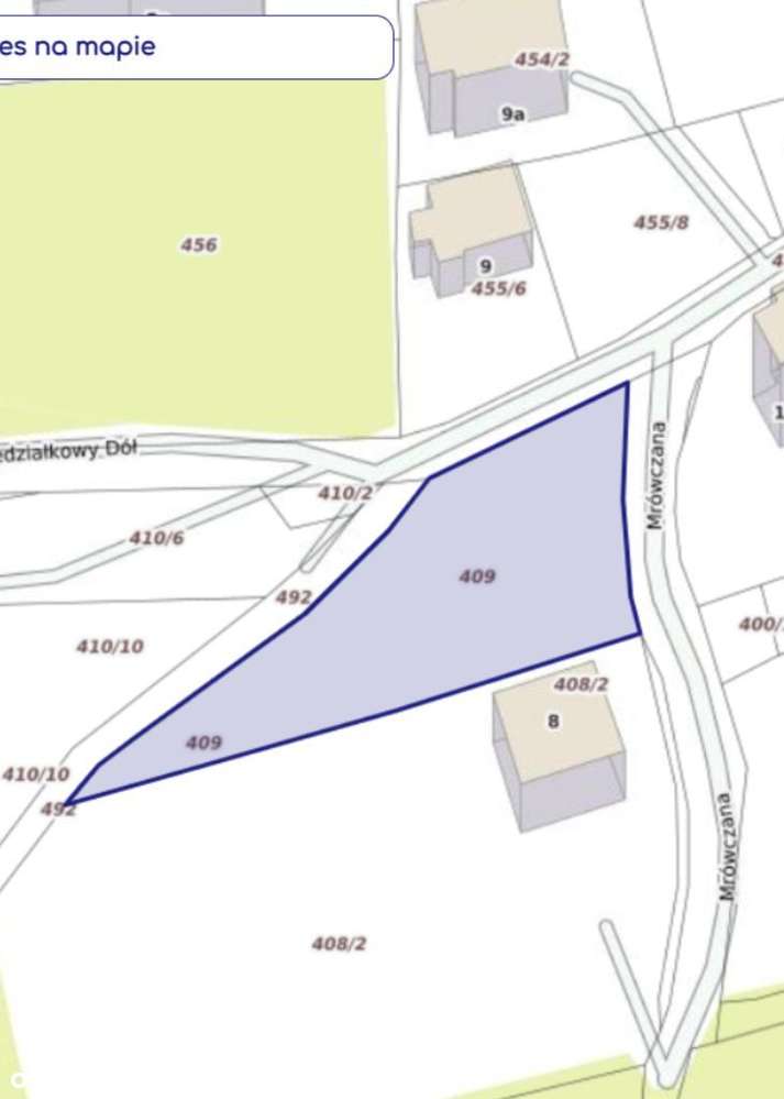 Działka budowlana w Krakowie , Wola Justowska - Pełny obrazek: 4/4