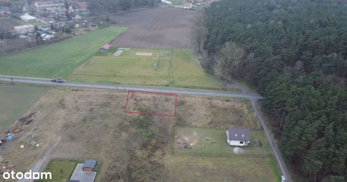 Działka budowlana w przy lesie-2