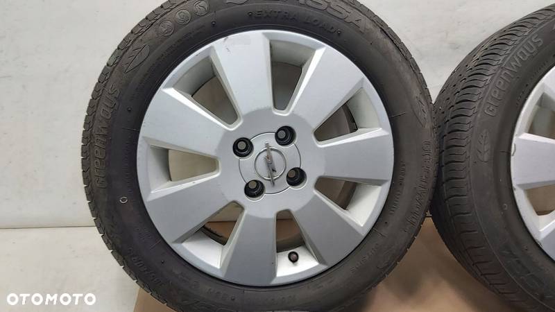 FELGI ALUMINIOWE OPEL 15" 4x100 OPONY - 7