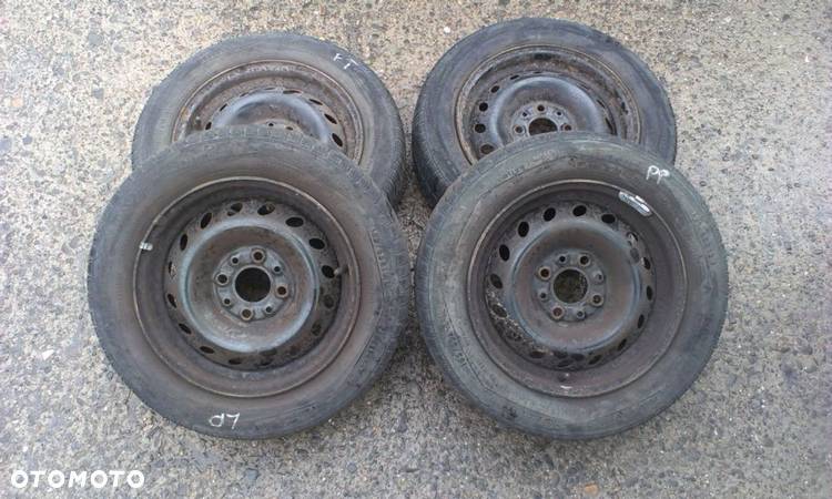 13” - Felgi 4x98  r13 cali - FIAT Panda Seicento SC CC Cinquecento Uno - Stalowe - Lancia Ypsylon - Alfa Romeo 33 - stan BDB - ORYGIAŁ !! + koło zapasowe rezerwowe zapasówka - 7