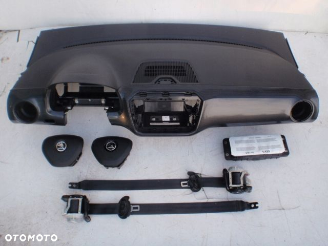 VW UP LIFT DESKA KONSOLA KOKPIT PULPIT AIRBAG PASY - 2