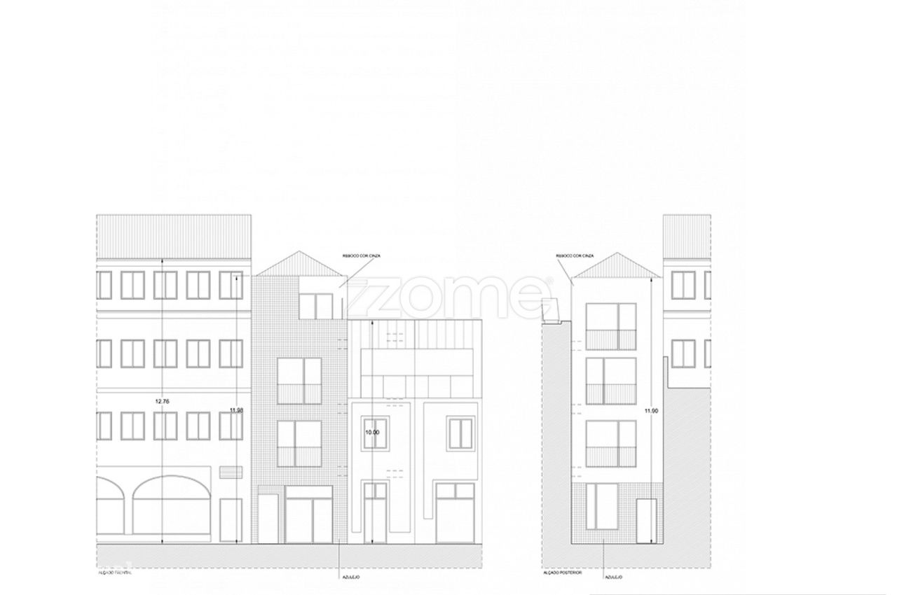 Terreno para construção em Altura junto a Praça do Peixe