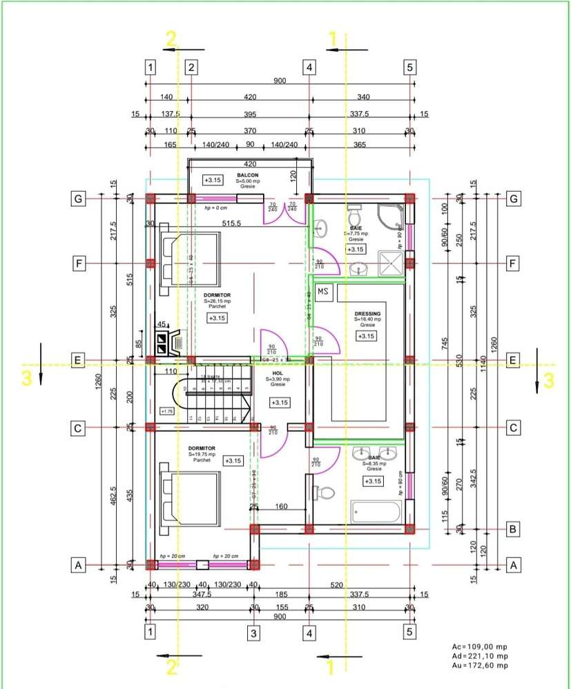 Duplex nou cu garaj | Valea Cenchii, Caransebeș-4