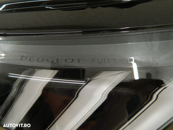 Far stanga Peugeot 208/Peugeot 2008,  Full Led, 2019, 2020, 2021, 2022, 9823194180. - 7